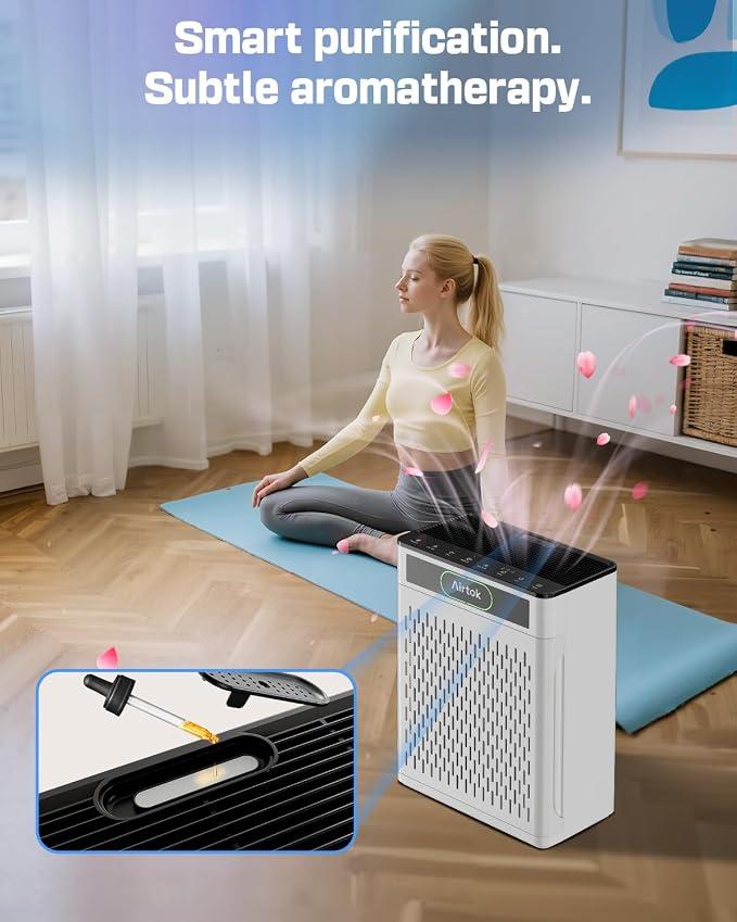 Air Purifiers for Home Large Room Up to 1848sq.ft, Airtok Air purifier for Home - Image 7
