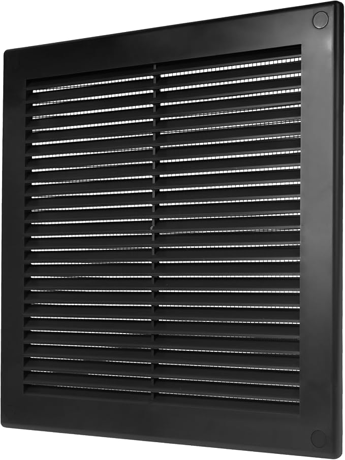 Repa Market 10 x 10 Inch Black Square Air Vent Cover - Image 8