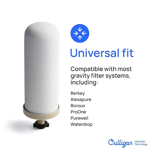Culligan MaxClear 2.25 Gallon Gravity Water Filter System, Polished - Image 5