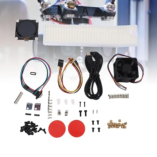 3D Printer Air Filter with LCD Display Activated Carbon Air Purifier Real Time - Image 2