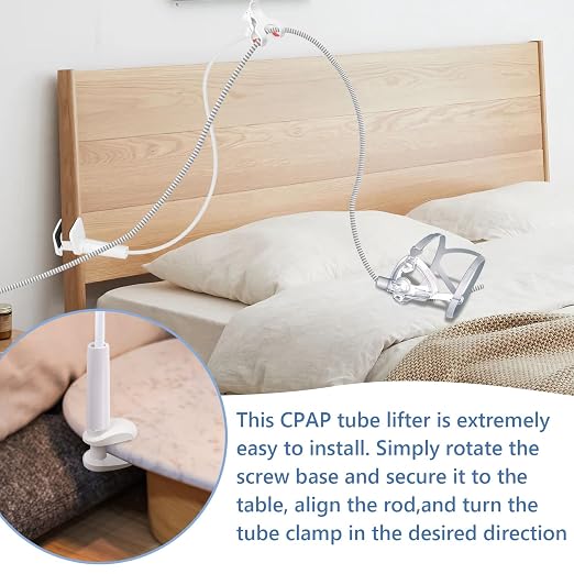 QCWN CPAP Hose Holder for Bed - Image 5