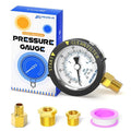 MEANLIN MEASURE 0~60Psi Stainless Steel Start and Clean Filter Pressure Gauge by MEANLINMEASURE