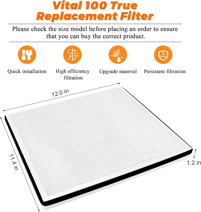 Vital 100-RF Vital 100 Replacement Filter Fit - Image 5