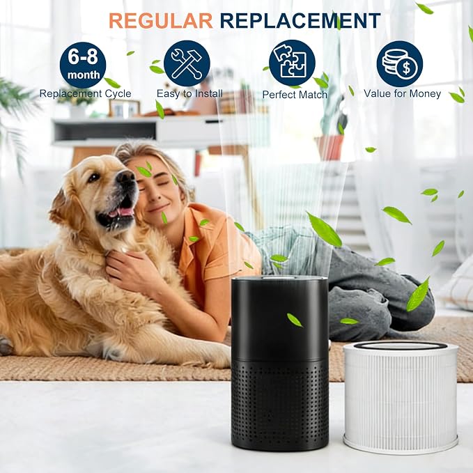2 Pack 240 True HEPA Replacement Filter Compatible - Image 6