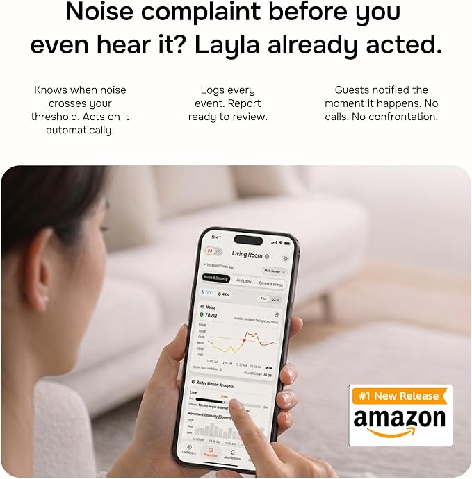 Layla Noise & Security Monitoring Device - Image 2