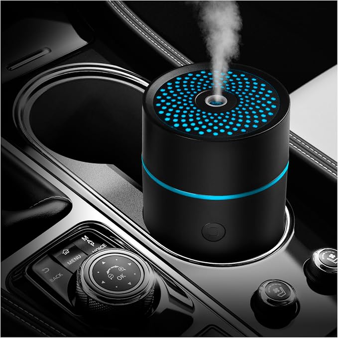 Car Fragrance diffusers, Air fresheners, USB-Powered Mini Ultrasonic Mist by NEXHC