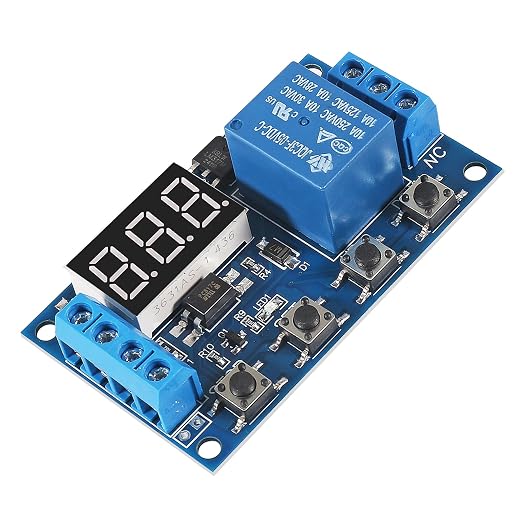 6pcs DC 6-30V Timer Relay Programmable Delay Relay Module Cycle Timer - Image 8