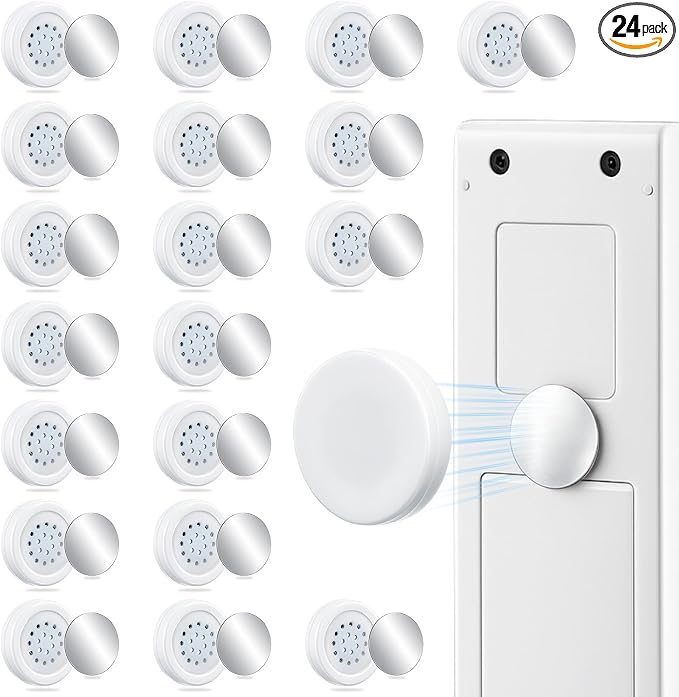 Tallew 24 Pcs Magnetic Remote Control Holder Wall Mount No Drill Self-adhesive by Tallew