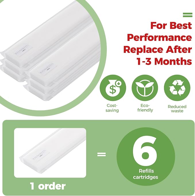 Pack of 6 Refills Filter Media, Compatible - Image 8
