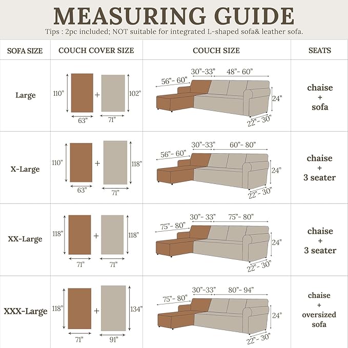 HOMERILLA Christmas Couch Covers,Sectional Couch Covers L Shaped Sofa Cover Blanket 2 Pieces L Shape Sofa Decoration Protector for Pets Dogs(Vintage Green, XX-Large)