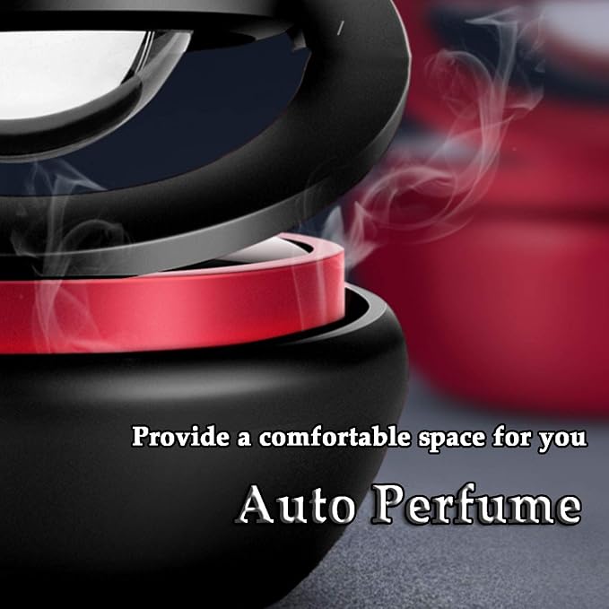 Kwak’s Solar-Powered Rotating Car Aromatherapy Auto-Spinning Ornament - Image 7