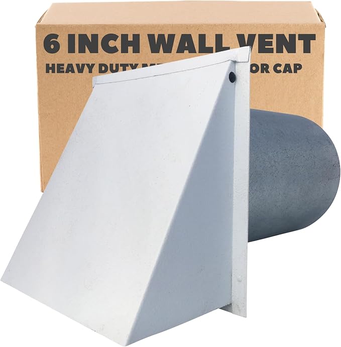 6 Inch Wall Vent Cap by ventworks