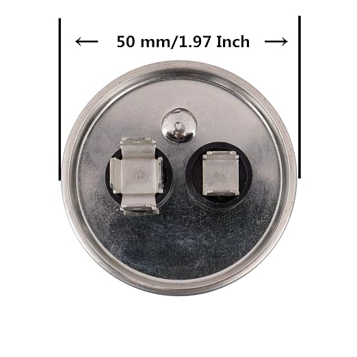 BOJACK 30 uf MFD 370V 450V AC Motor and Fan Starting Round Capacitor 50/60 Hz - Image 3