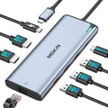 USB C to USB C Hub Multiport Adapter, USB C Splitter Dual Monitor by MOKiN