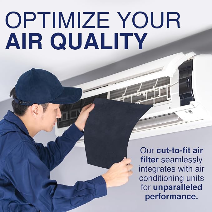 Cut-to-Fit Activated Carbon Filter Pad, 16 x 48 Sheet | Trims to any size - Image 2