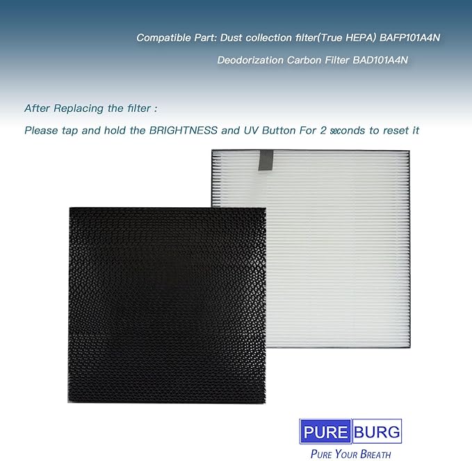 PUREBURG Replacement Filter Set Compatible - Image 5