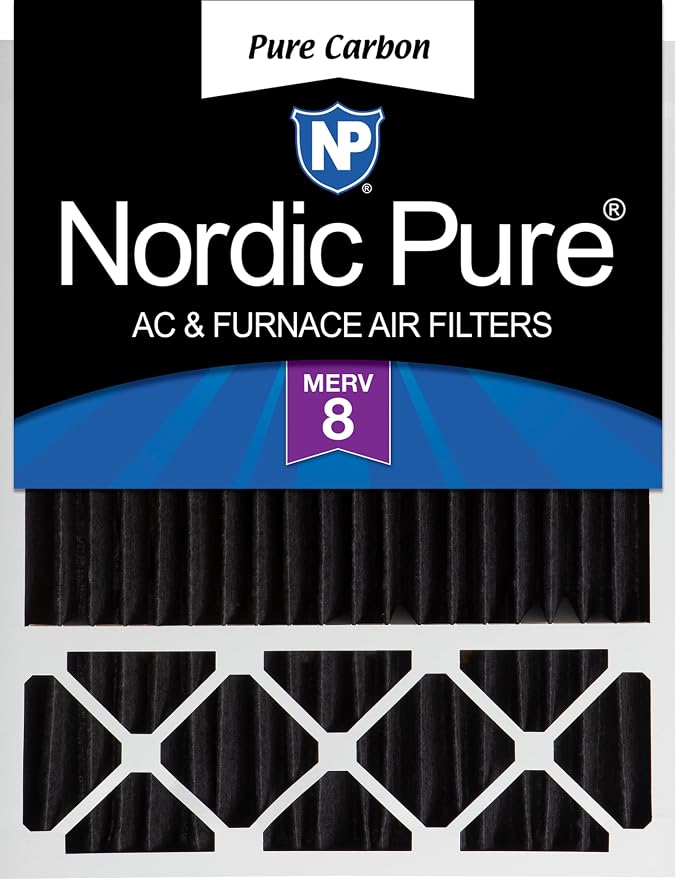 Nordic Pure 20x25x5 Honeywell/Lennox Replacement MERV 8 Air Filter 1 Pack | by NordicPure