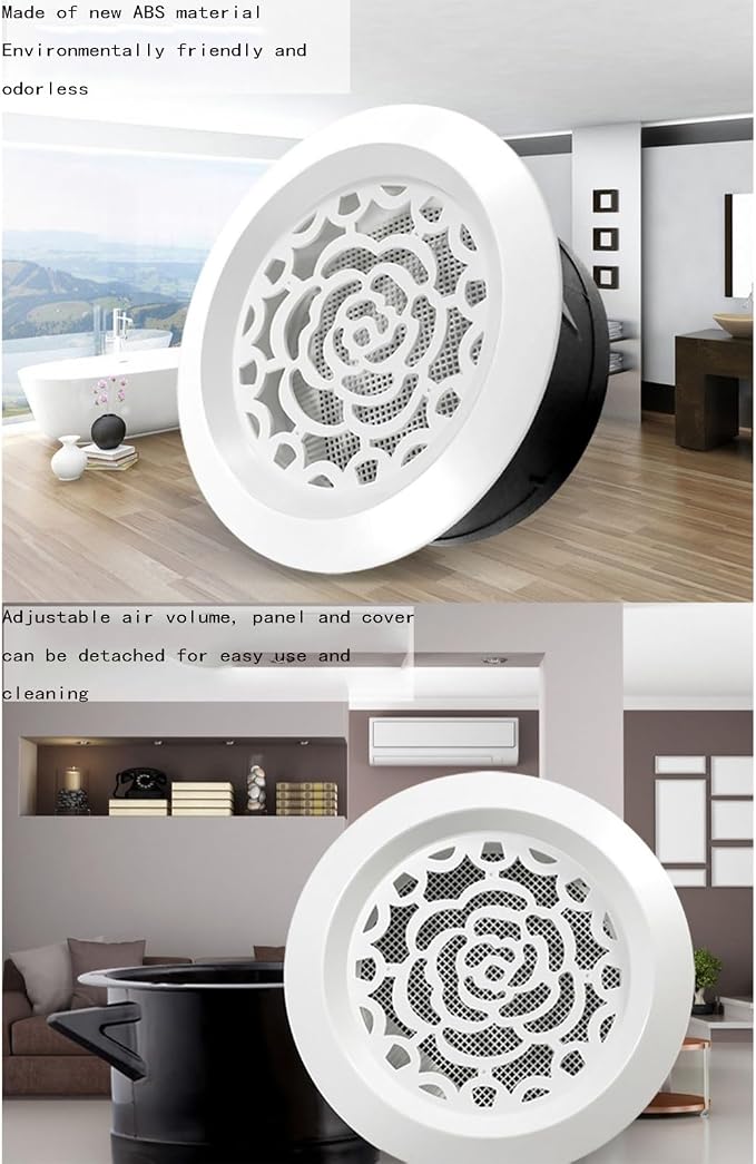 High-Efficiency and Energy-Saving ABS Exhaust System, Circular Air Outlet - Image 7