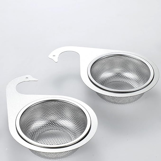 Stainless Steel Sink Faucet Hanging Organizers Strainer Basket - Image 9