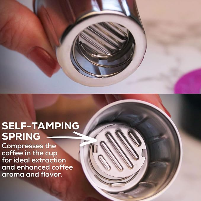EZ-Cup Stainless Steel 1-Stream Reusable K Cup Coffee Pod - Image 7