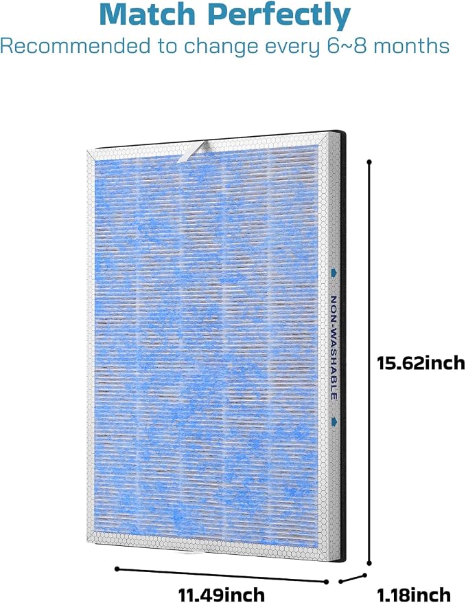 1 Pack MSA3/MSA3S True HEPA Filter Replacement Compatible - Image 5