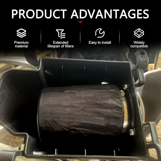 Car Cold Air Intake Filter Dustproof Cover, Universal Cone Protective Cover - Image 3