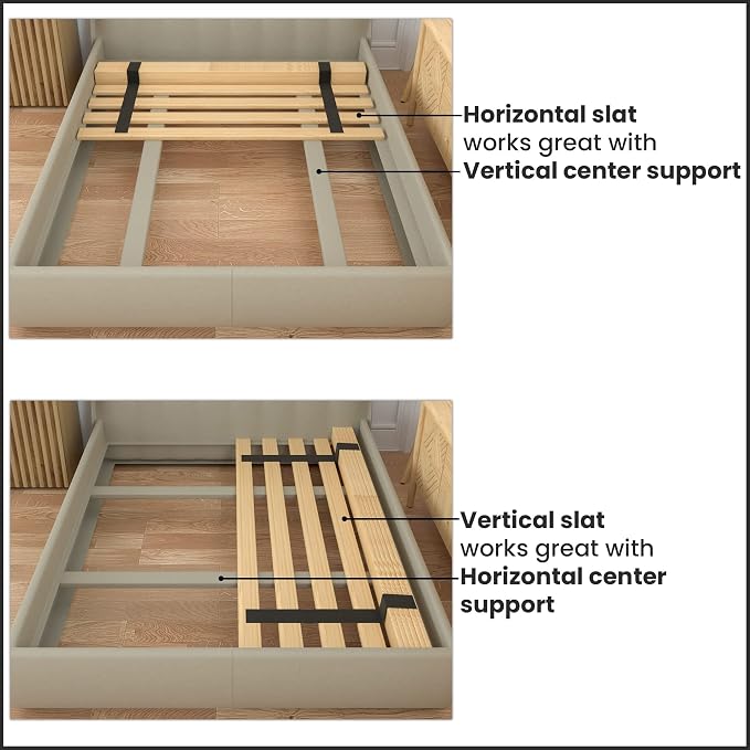Greaton, 0.68-Inch Heavy Duty Vertical Wooden Bunkie Board/Bed Slats - Image 3