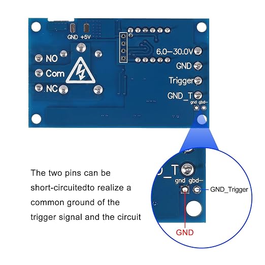 6pcs DC 6-30V Timer Relay Programmable Delay Relay Module Cycle Timer - Image 5