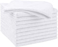 HOMEXCEL White Microfiber Cleaning Cloths, 10 Pack Microfiber Towels by HOMEXCEL