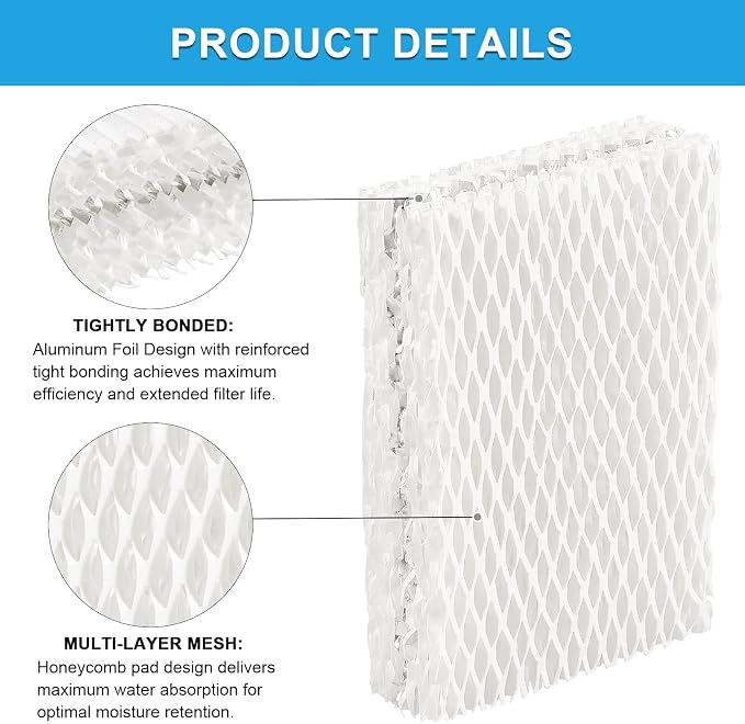 2Pcs WF813 Humidifier Filters Replacement Wick Filter Compatible - Image 3