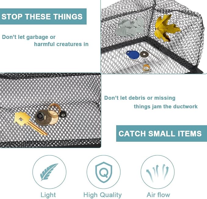 Floor Register Cover Trap, Floor Air Vent Cover Screen - Image 4