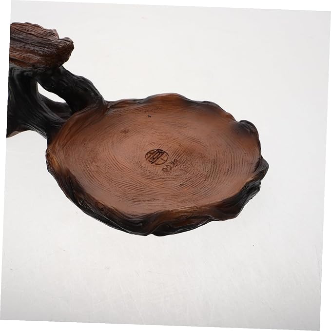 Carved Plant Stand Decorative Hydroponic Base - Image 3