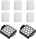 6 Foam Filter + 2 Hepa Filter Replacement by Pulluty