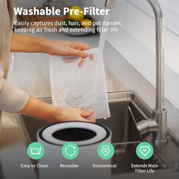 Afloia Original 4-Stage Filter, Washable Pre-Filter, Compatible - Image 5
