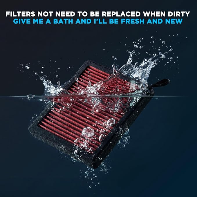 HANN&CO Washable Reusable High Flow Durable Cabin Air Filter（HCC1819-X） | - Image 4