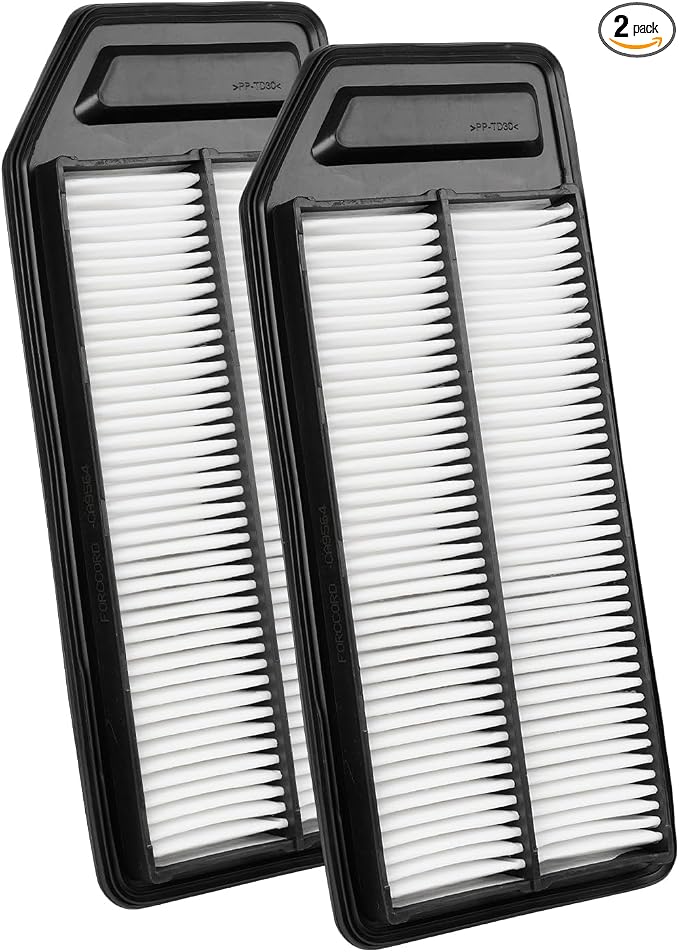 2-PACK Engine Air Filter Fits for Acura TSX 2004-2008 2.4L, Honda Accord by Forccord