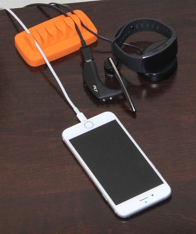Heaviest Cable Organizer on The Market! Compact and Weighted Desktop Cord - Image 4
