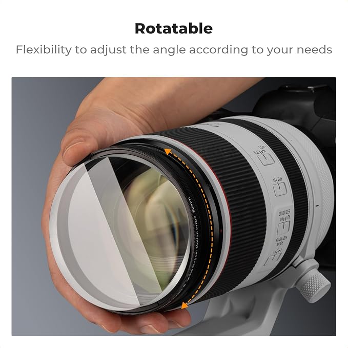 K&F CONCEPT 82mm Unilateral Blur Ghost Motion Filter Super Speed Effects - Image 5