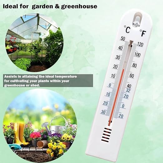 Wall Temperature Sensor, Indoor Temperature Meter, 8.07x1.69in Anti Glare - Image 7