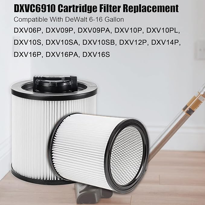 DXVC6910 Replacement Filter for DEWALT 6-16 Gallon DXV06P DXV09P DXV10P DXV10PL - Image 3