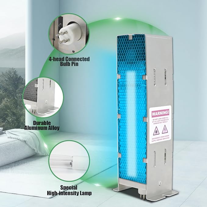 Air Scrubber Advanced Photocatalytic Oxidation 9" Replacement Cell & ÜνBulb - Image 4