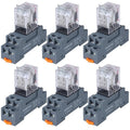6PCS Electromagnetic Power Relay, 8-Pin 10A 12 DC Relay Coil by VAMRONE