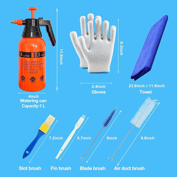 Air Conditioner Cleaning Kit, Ac Cleaning Kit, HVAC Cleaning Kit, Split Ac - Image 7
