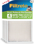 Filtrete 21.25x37.25x1 AC Furnace Air Filter, MERV 8, MPR 700, Tough on Pollen by Unknown