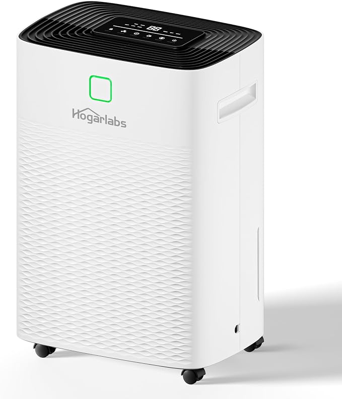 80 Pints Energy Star Dehumidifier Basement Home, Smart Silent Dehumidifier by HOGARLABS