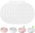 6 Pack HPro Nail Dust Collector Replacement Filters, Compatible by HeptaFiltra
