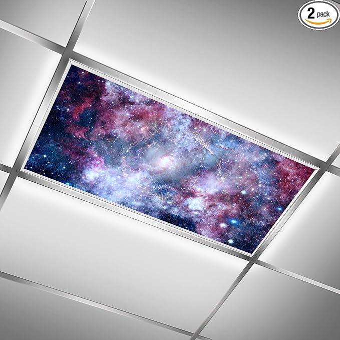 2PCS Magnetic Fluorescent Light Covers by RoseFace