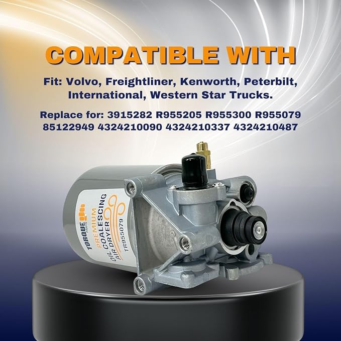 Torque R955079 Air Dryer with Coalescing Cartridge Compatible with Meritor - Image 2