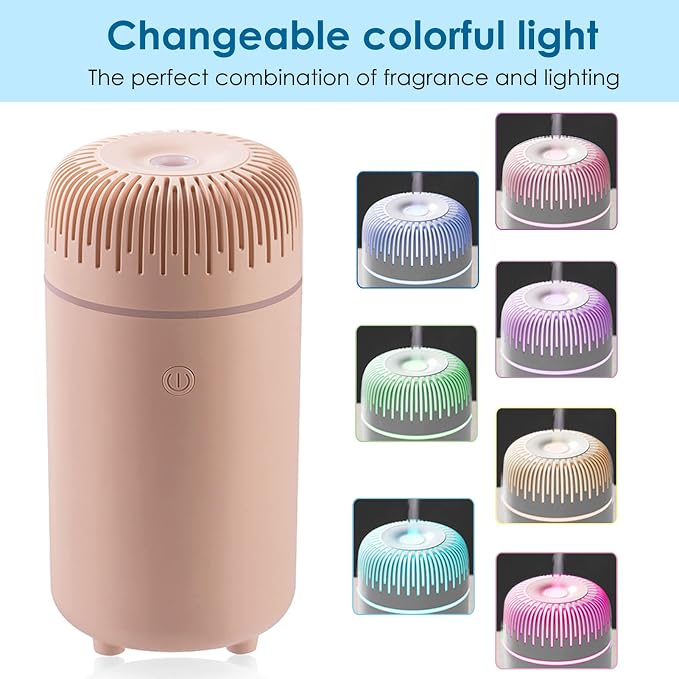 Car Diffuser Humidifier USB Aromatherapy Essential Oil Air Freshener USB Cool - Image 2