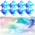 Patelai 8 Pack Fluorescent Light Covers by Patelai